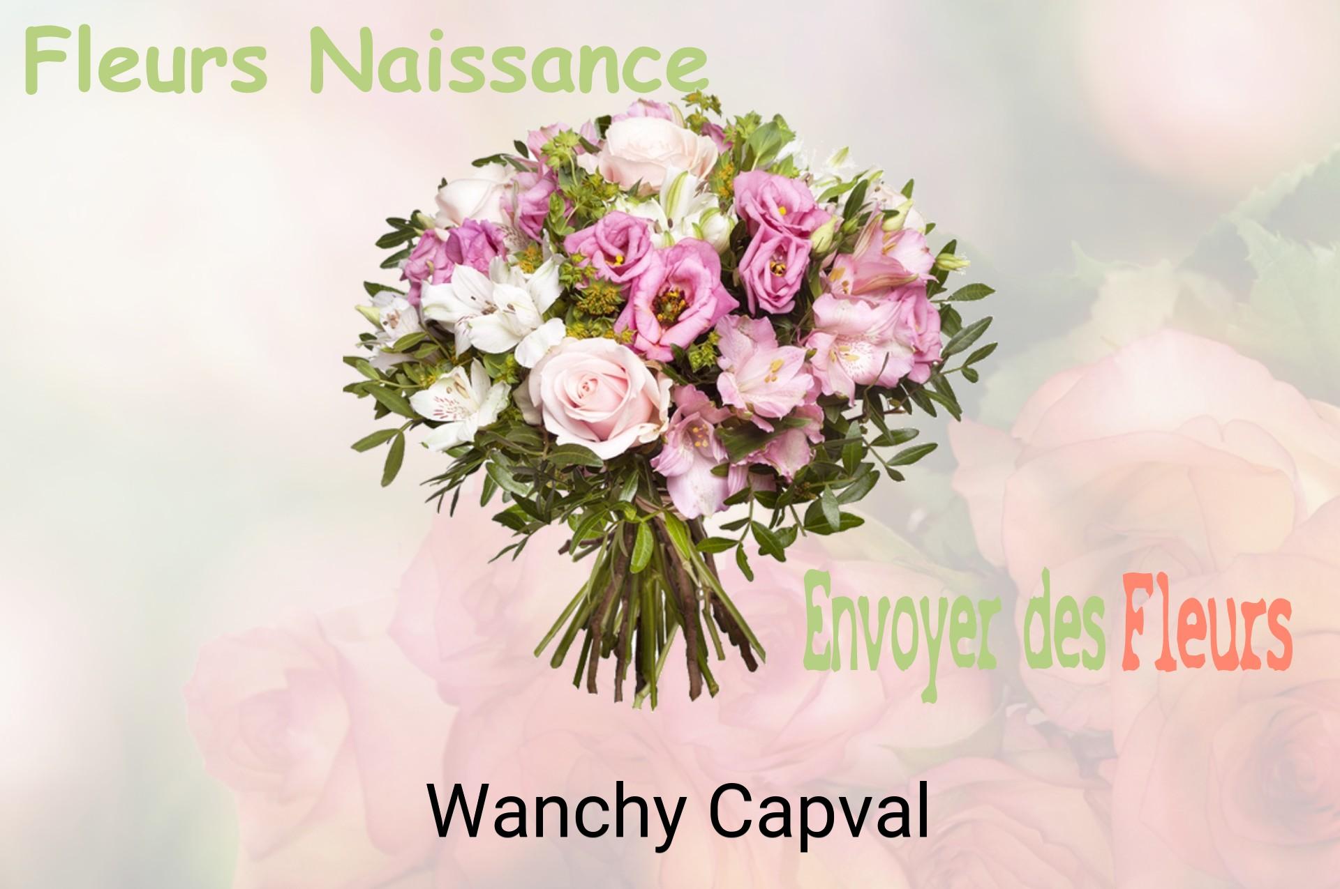 Bouquet de fleurs de naissance livré à Wanchy-Capval